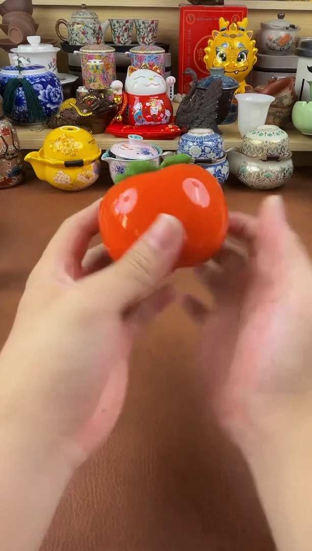 陶瓷茶具摆件旅行套组