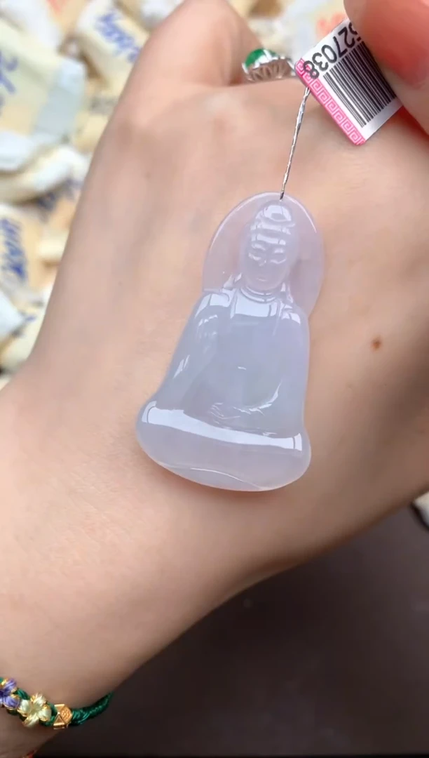 翡翠挂件未镶嵌一