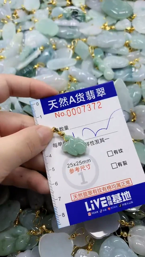 颈饰未镶嵌翡翠天然A货翡翠