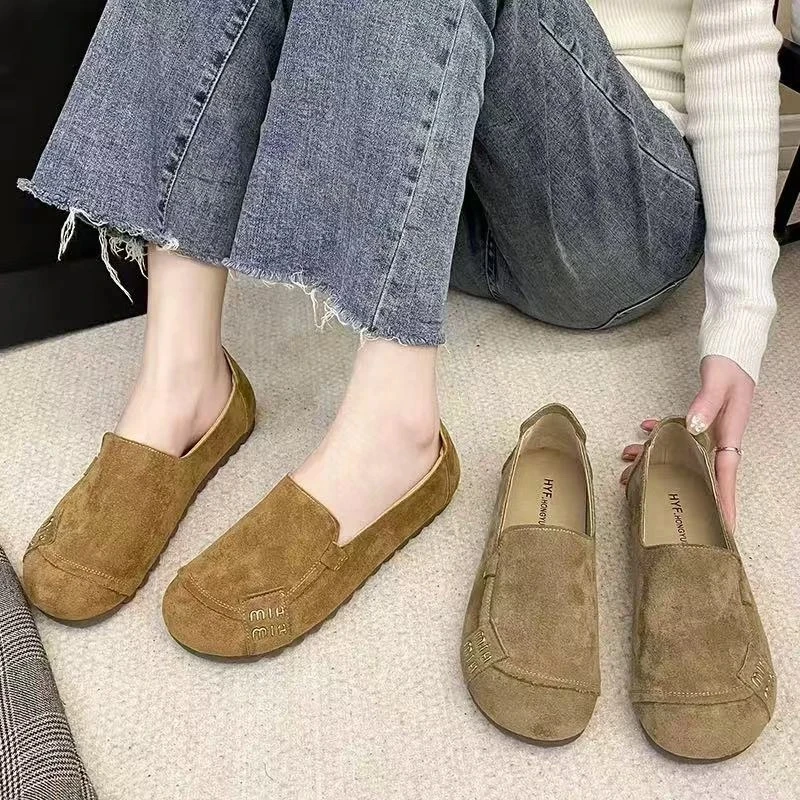 【粉咝团专享一人①双】品牌补贴，专柜直发新人补贴豆豆鞋