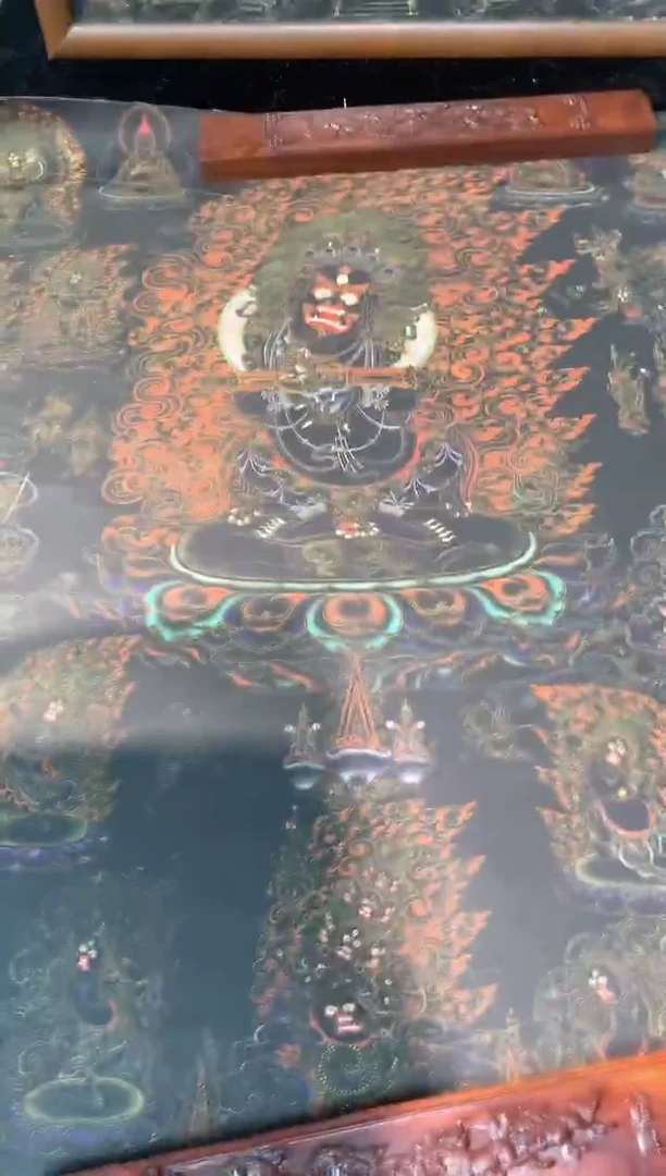 卷轴画023黑玛哈嘎拉