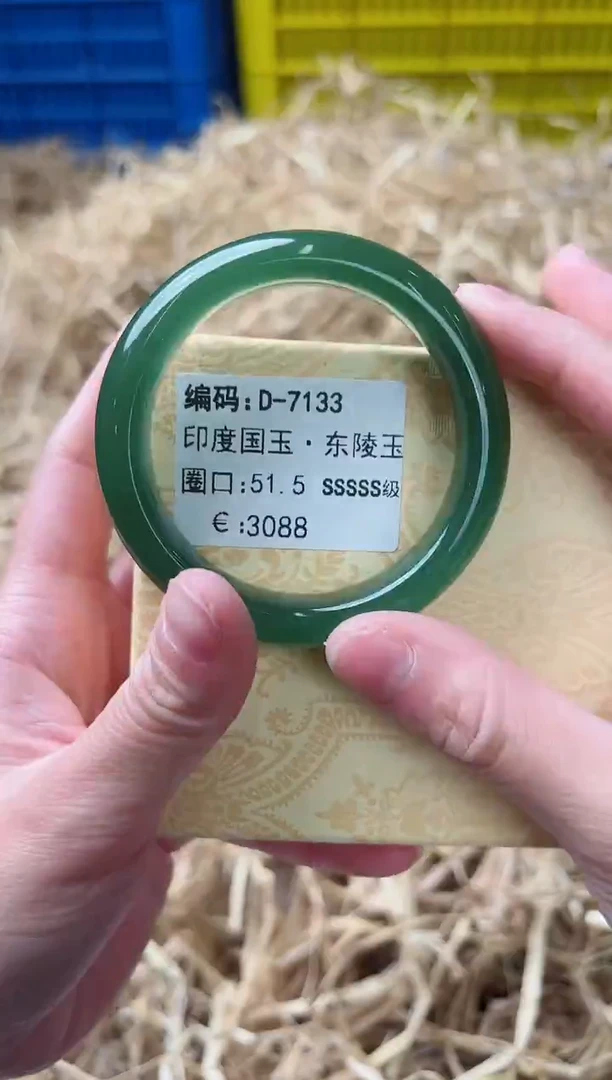 未镶嵌手镯石英质玉D-7133