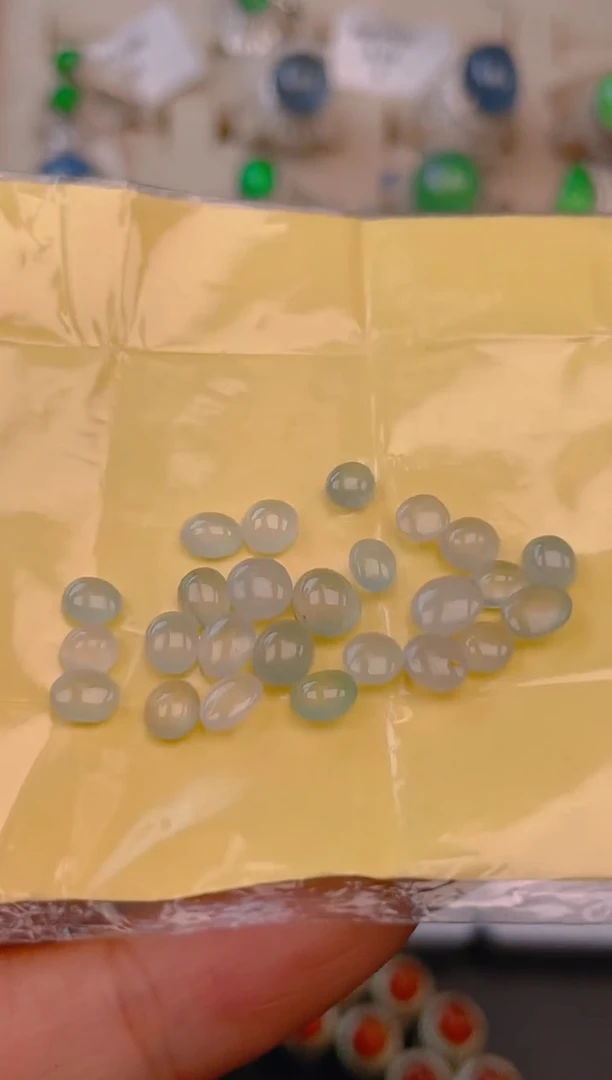 裸石翡翠天然翡翠蛋面41
