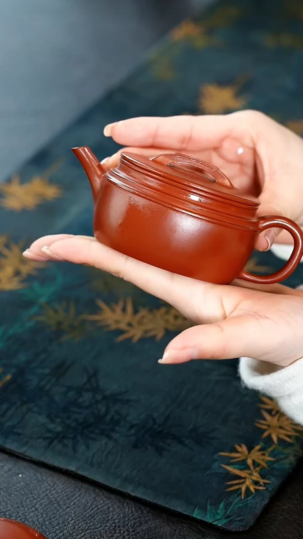 【闪购商品】紫砂茶壶23紫砂壶朱泥汉瓦