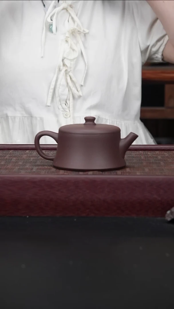 茶壶紫砂fb紫泥云柱
