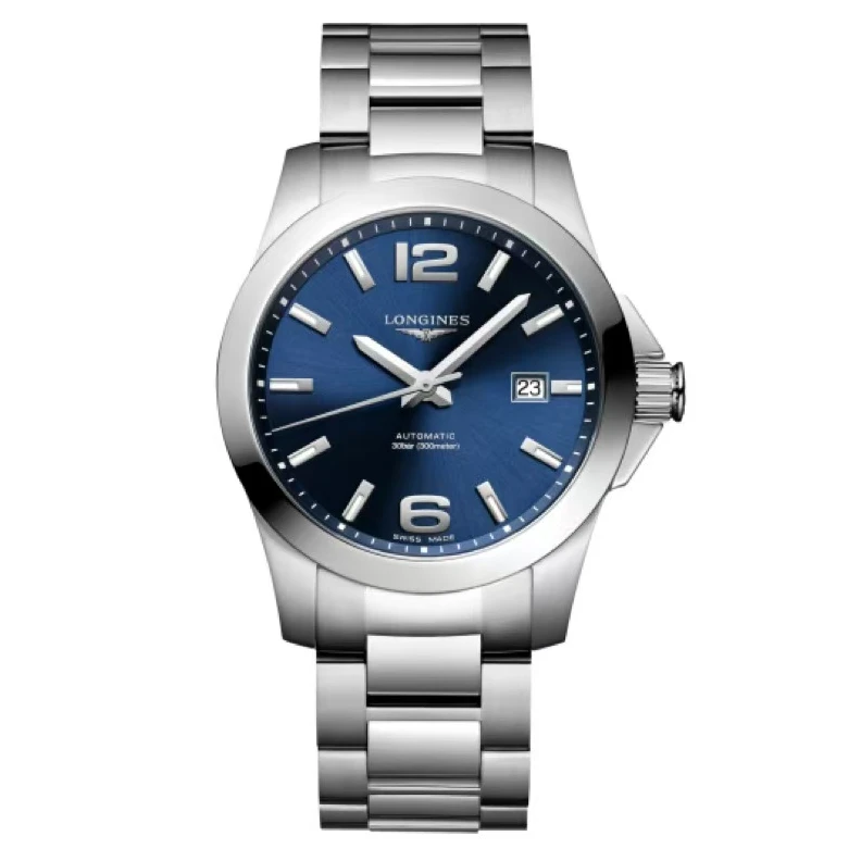 99新 Longines/浪琴 康卡斯男士676~777 经典39、41MM 时尚全套