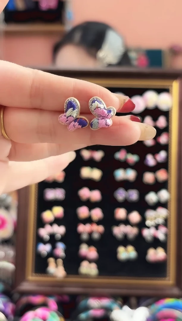 织绣艺枝独绣手工饰品146