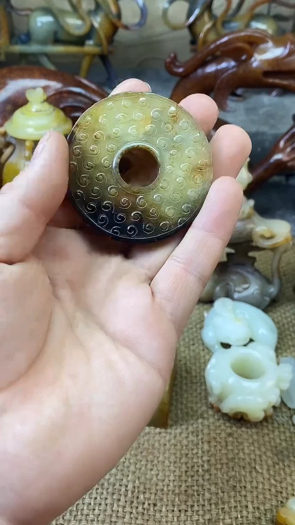 【闪购商品】和田玉（糖玉）挂件未镶嵌11