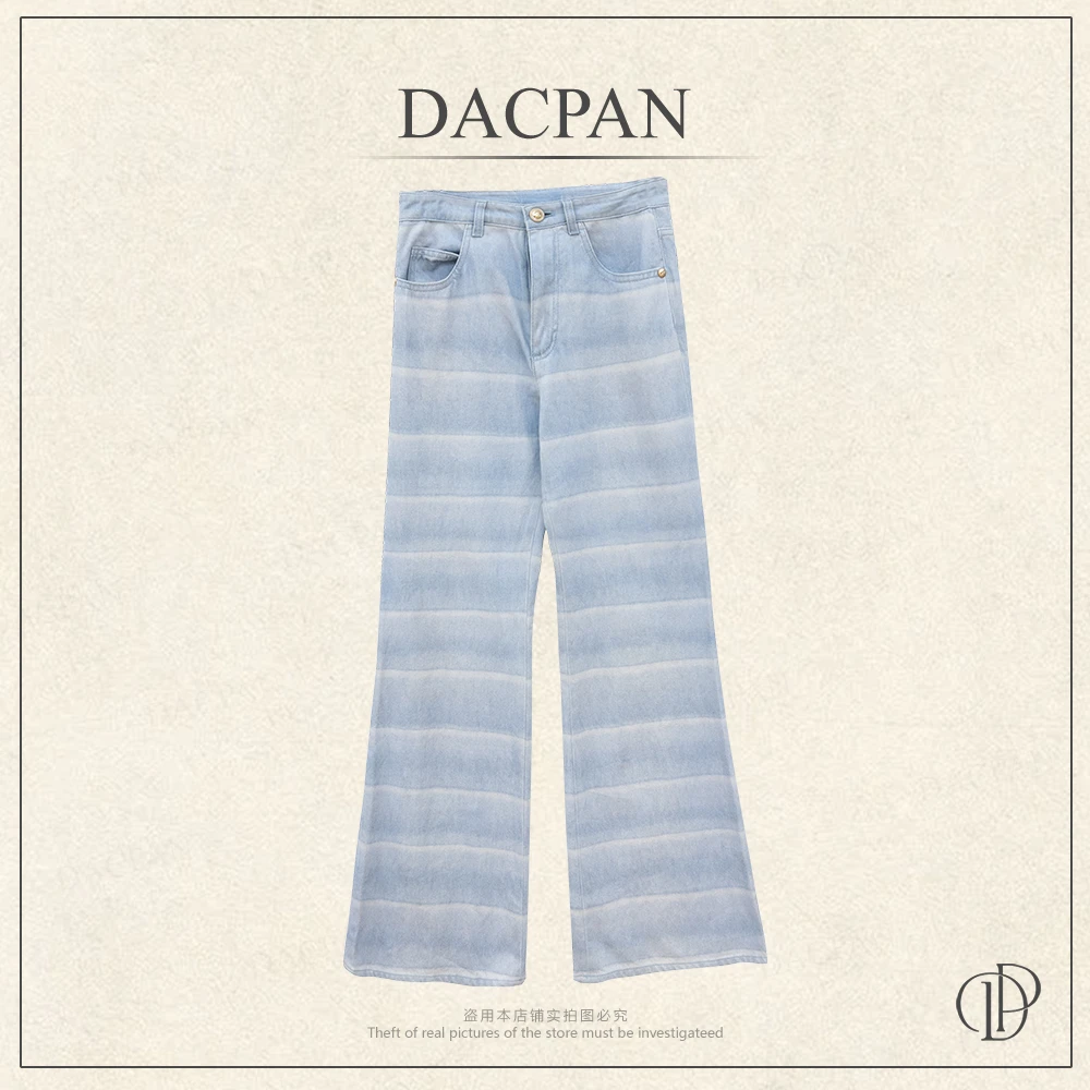DACPAN-“浪花一朵朵”春款海浪牛仔裤 2026/盼·YP610
