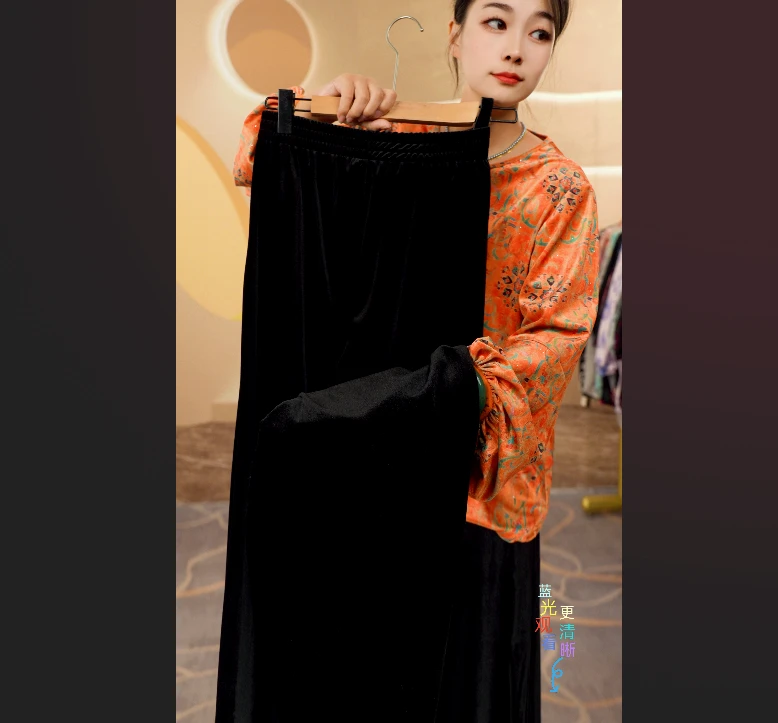 高级桑蚕丝100丝绒秋季时尚高定大码上衣07