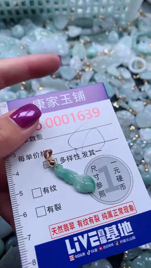 颈饰未镶嵌翡翠1639