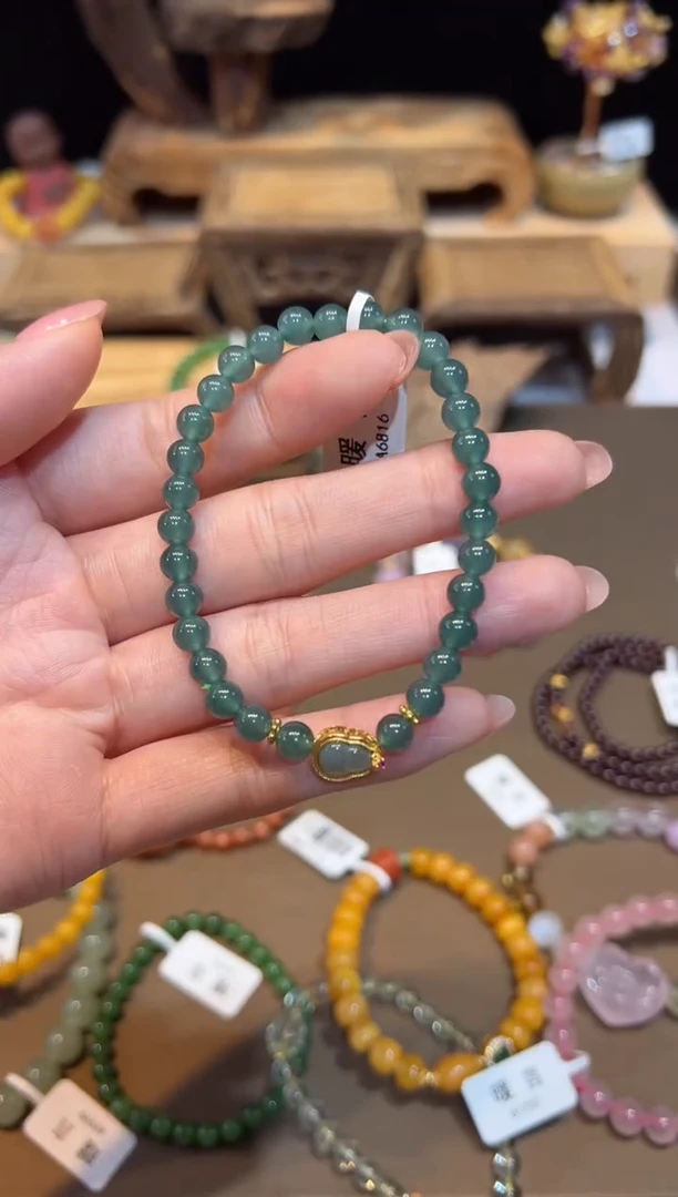 未镶嵌手链翡翠手饰@@A6816