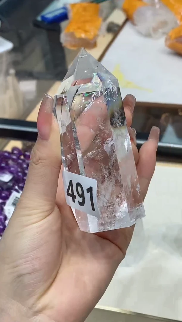 【闪购商品】水晶其他未镶嵌利姆利亚水晶柱多样性发一491