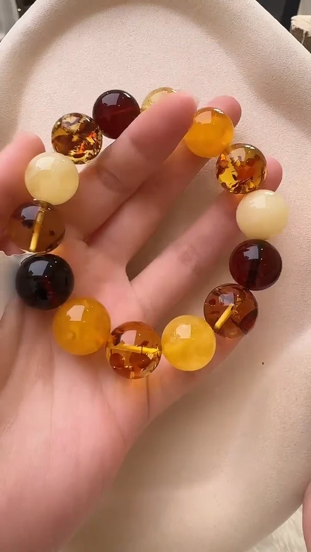 手串琥珀未镶嵌手串