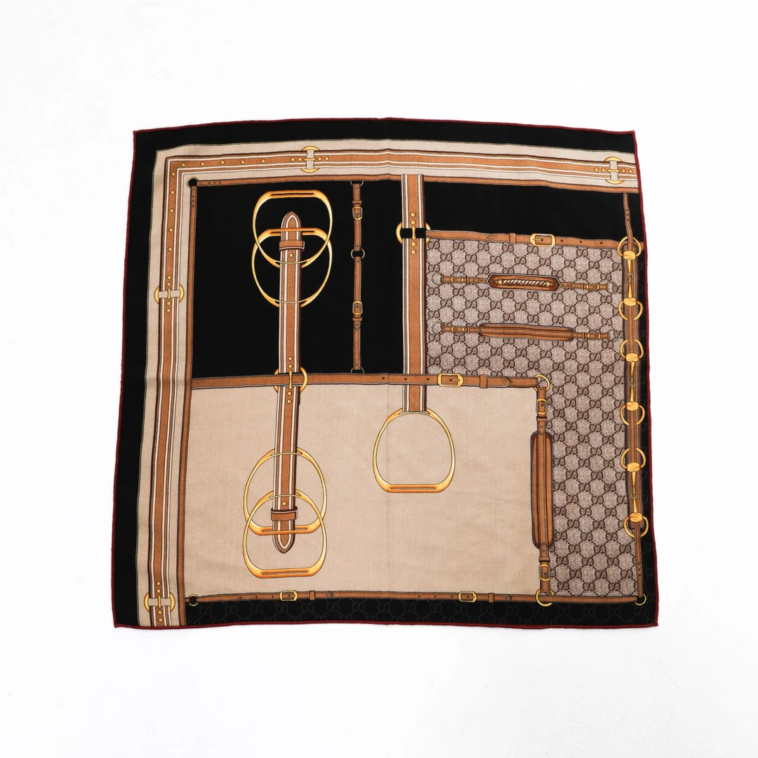 时尚蚕丝羊毛丝巾