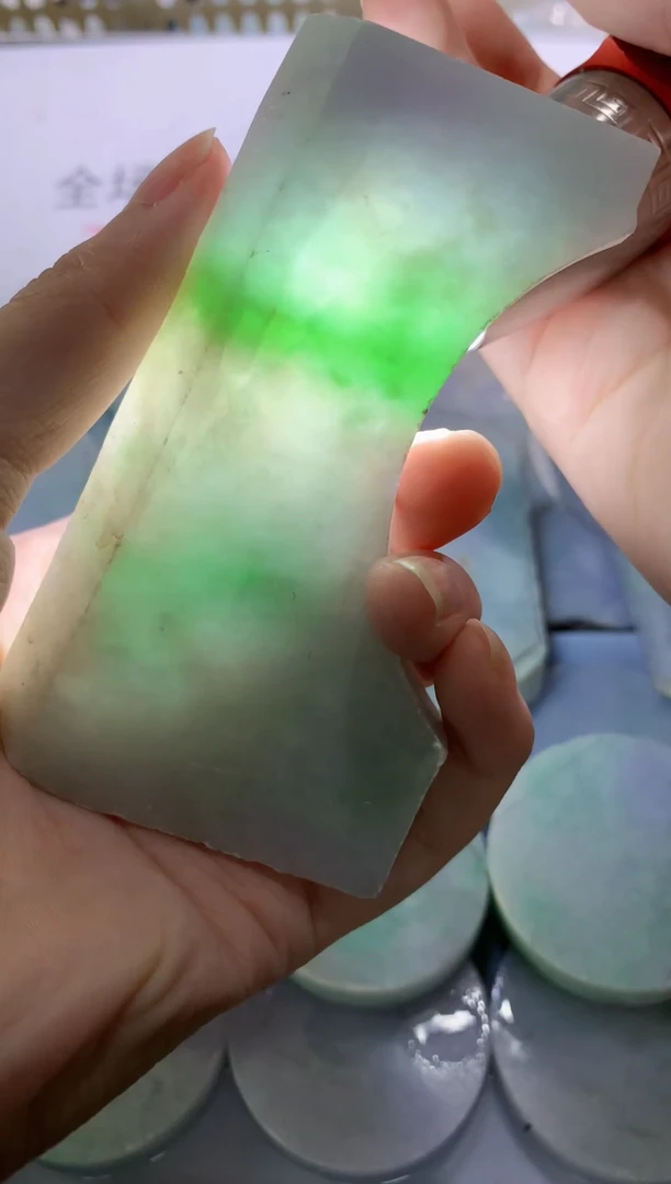 未镶嵌裸石翡翠天然缅甸翡翠FC578