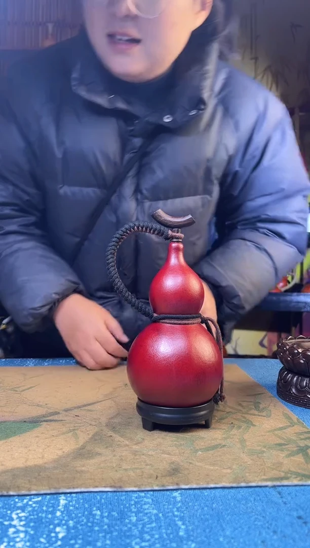 046--大漆酒葫芦--550ML左右