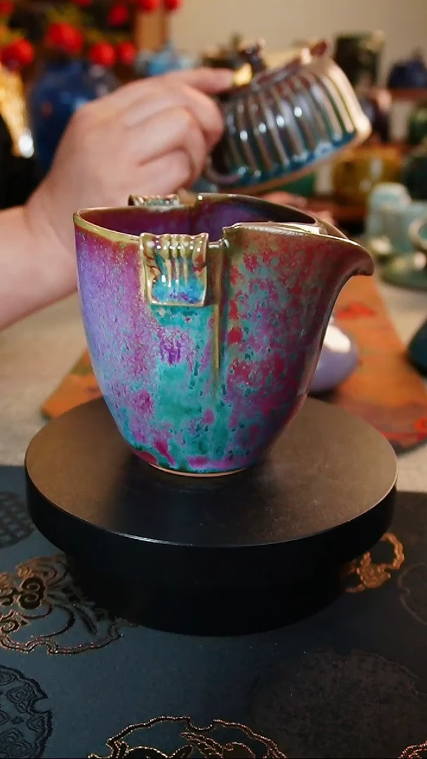 【闪购商品】瓷片654  达观 绿茶杯