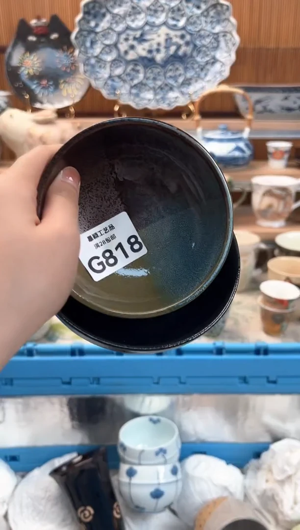 瓷片5**碗818G杯子 盘子 碗