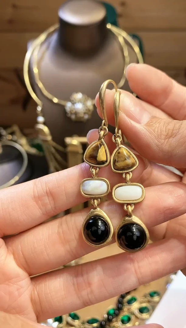 合金无925银中古饰品