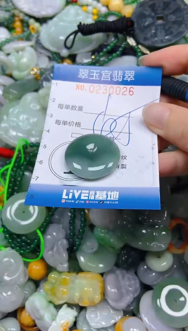 颈饰未镶嵌翡翠闪购0230026