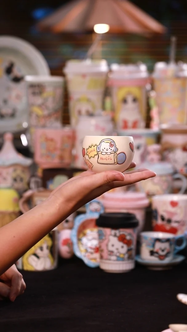 其他景德镇釉下彩手绘设计师款陶瓷