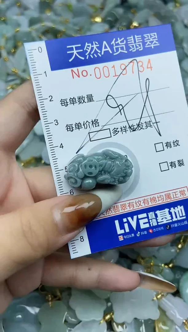 【闪购商品】翡翠颈饰未镶嵌天然A货翡翠