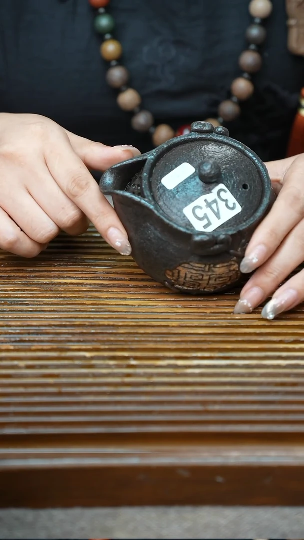 万古烧粗陶手工茶具