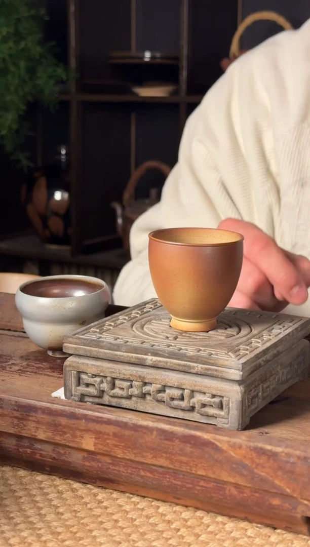 平阳窑手作柴烧闻香杯