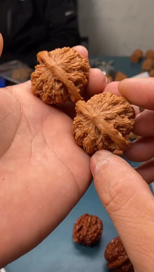 吊坠文玩核桃张*全堂上虎头531