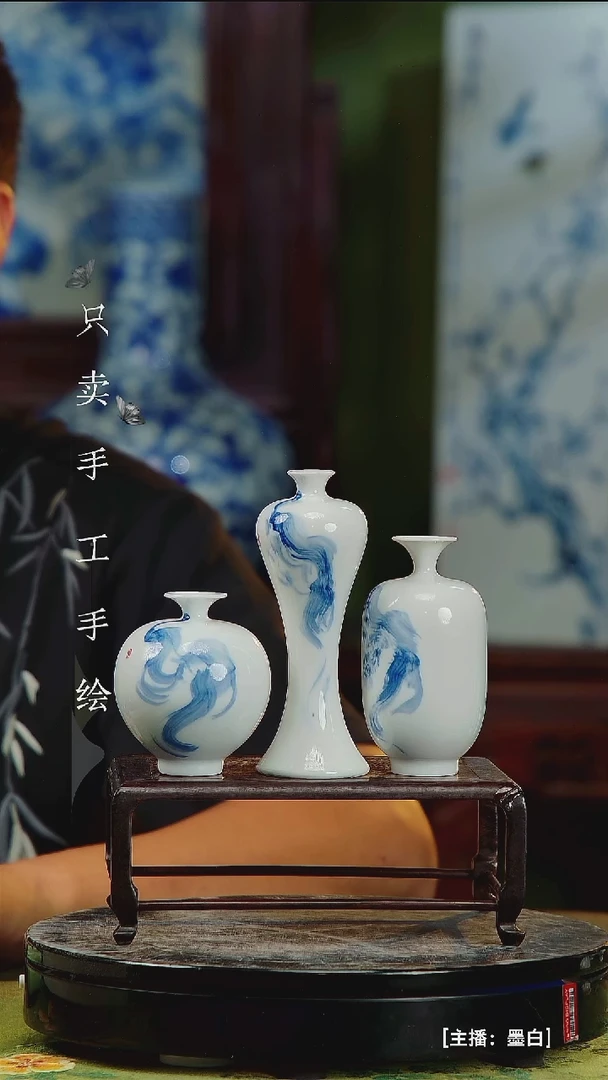 瓷片景德镇手工手绘陶瓷