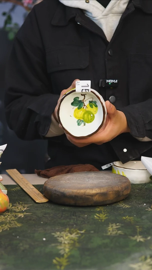 【闪购商品】景德镇高温手工陶瓷花器餐15