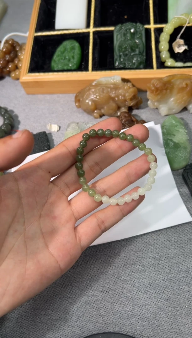 【闪购商品】和田玉手串未镶嵌手串