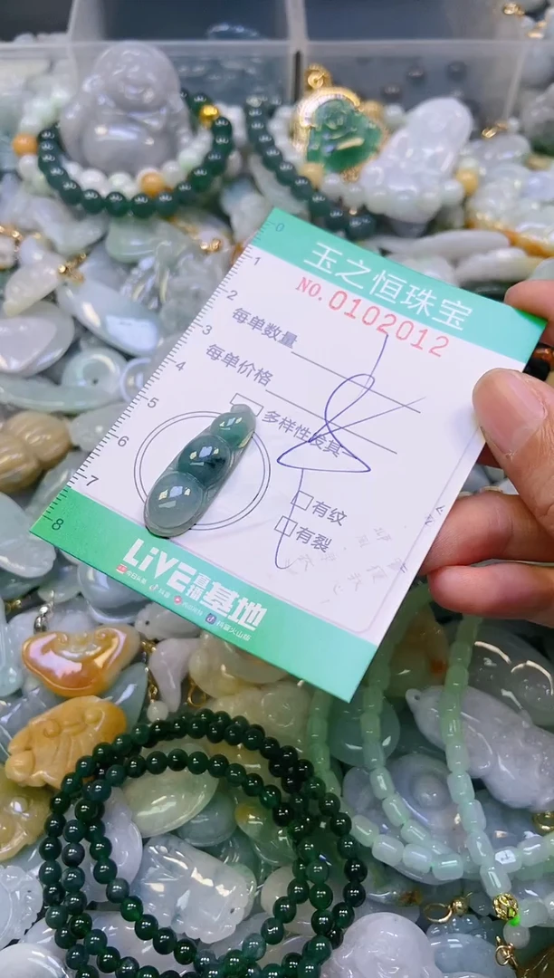 翡翠未镶嵌颈饰闪购0102012