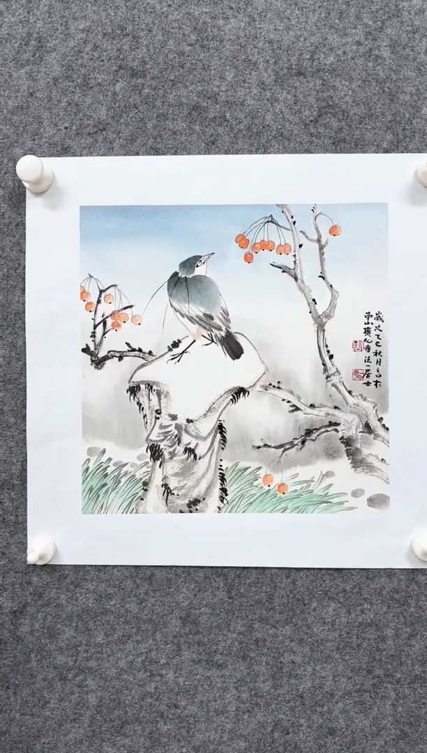 国画ST-ZYM老师绘画作品