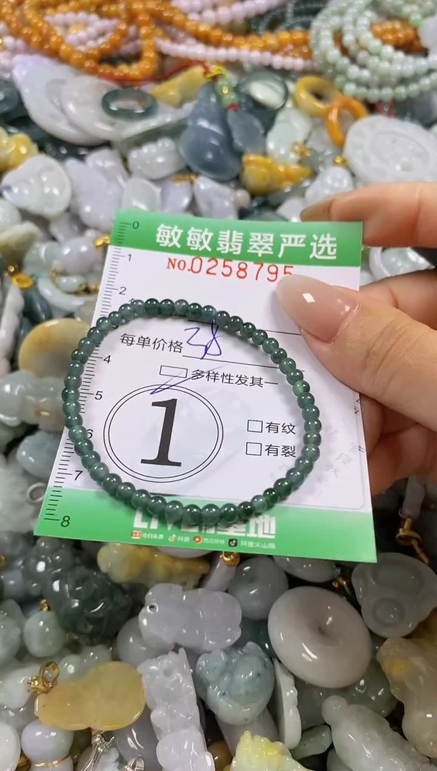 翡翠未镶嵌颈饰闪购0258795多样性发其一