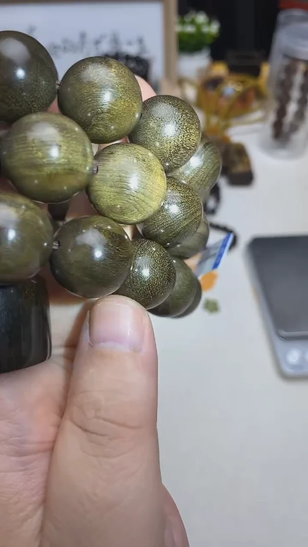 阴沉木手串/手链阴沉木1.8