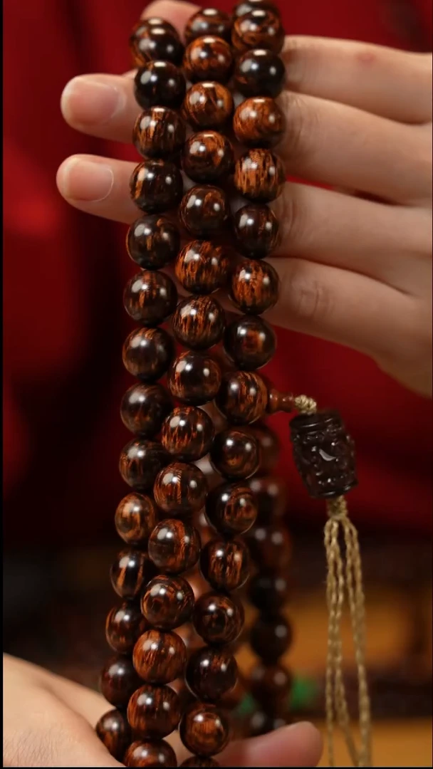 【闪购商品】降真香手串/手链红降1.2x108颗多圈