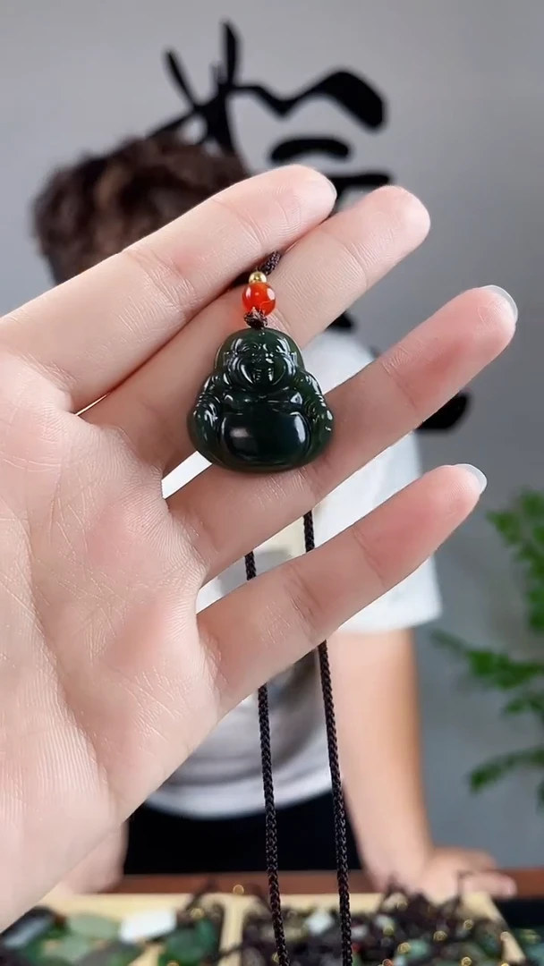 和田玉未镶嵌颈饰拍一发一，多样性发货