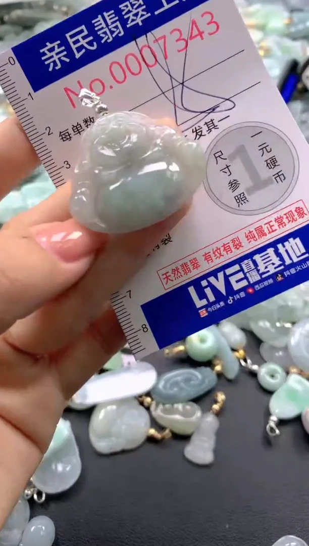 颈饰未镶嵌翡翠7343