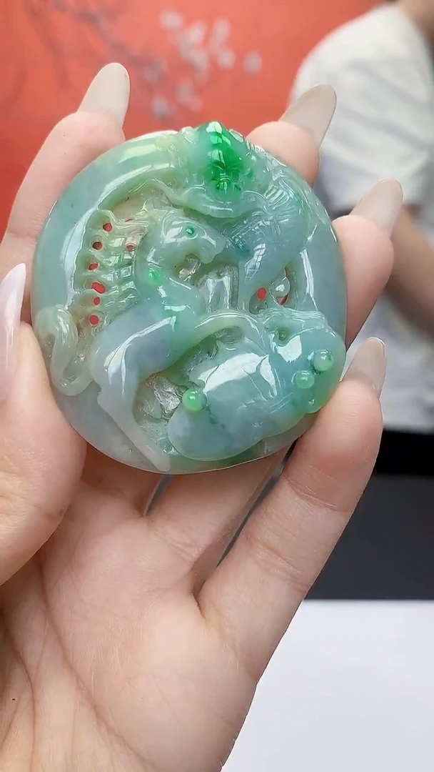 未镶嵌定制翡翠4917ty-毛货挂件23