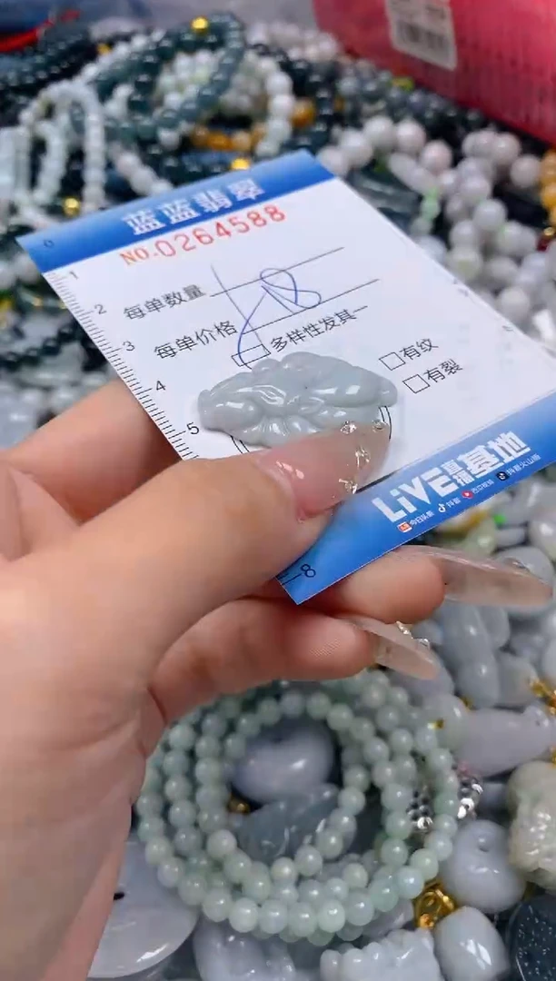 翡翠未镶嵌颈饰闪购0264588多样性发其一