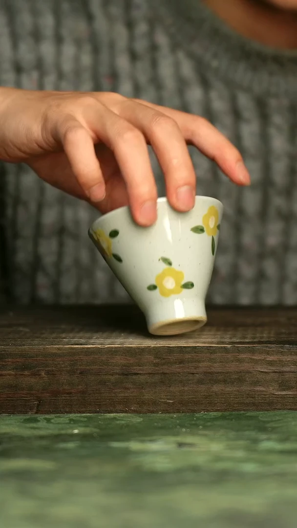 青诗集手工手绘瓷器