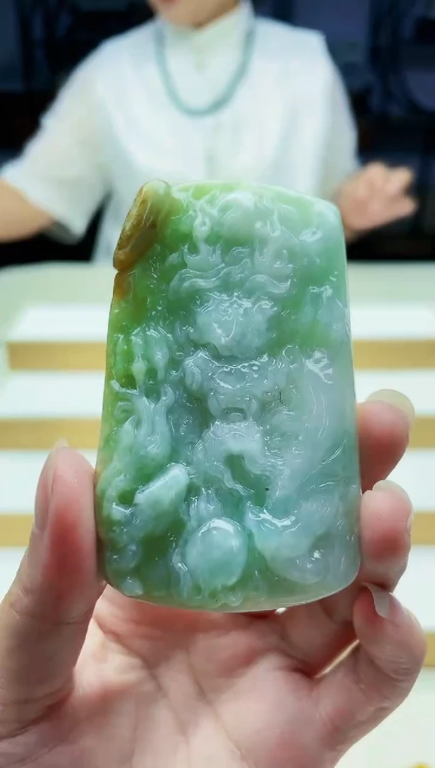 未镶嵌定制翡翠毛货09230147