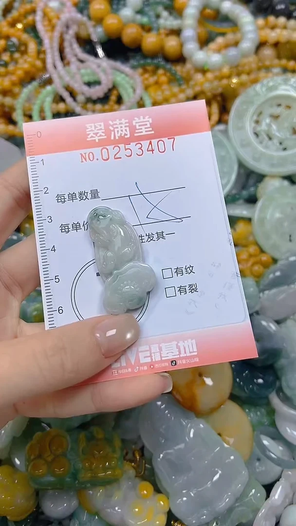 未镶嵌挂件翡翠闪购0253407