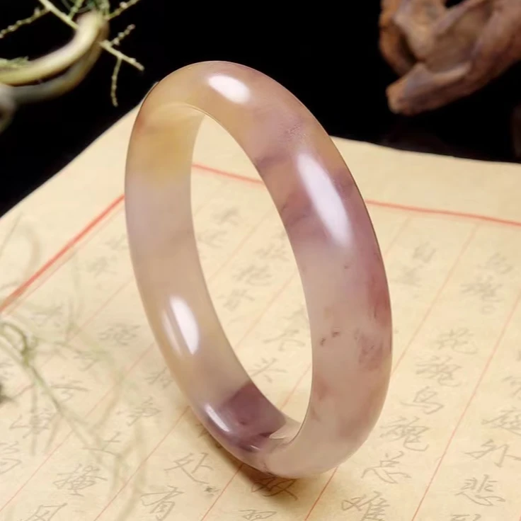 非金属珐琅手镯 【程氏专属 】时尚烟灰紫手镯T