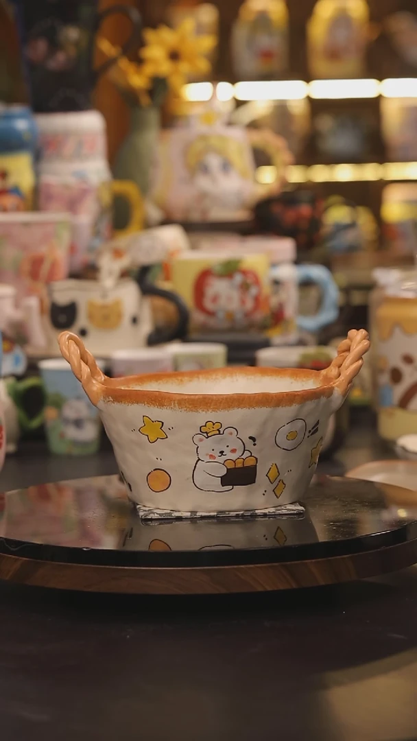 景德镇釉下彩绘设计师款式陶瓷