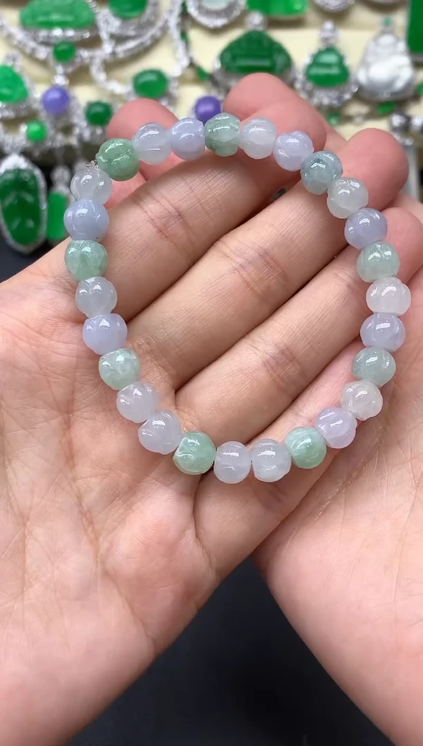 未镶嵌手链翡翠50-中国好珍宝