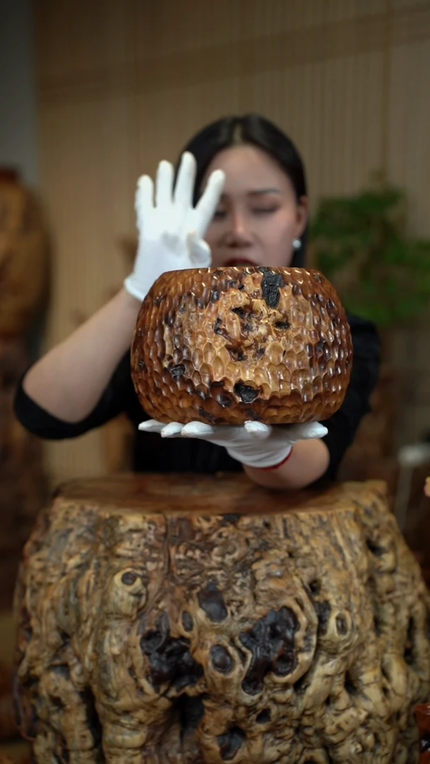 枣木雷击枣木聚宝盆