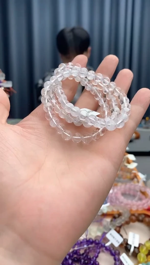 水晶手链未镶嵌雪花幽灵